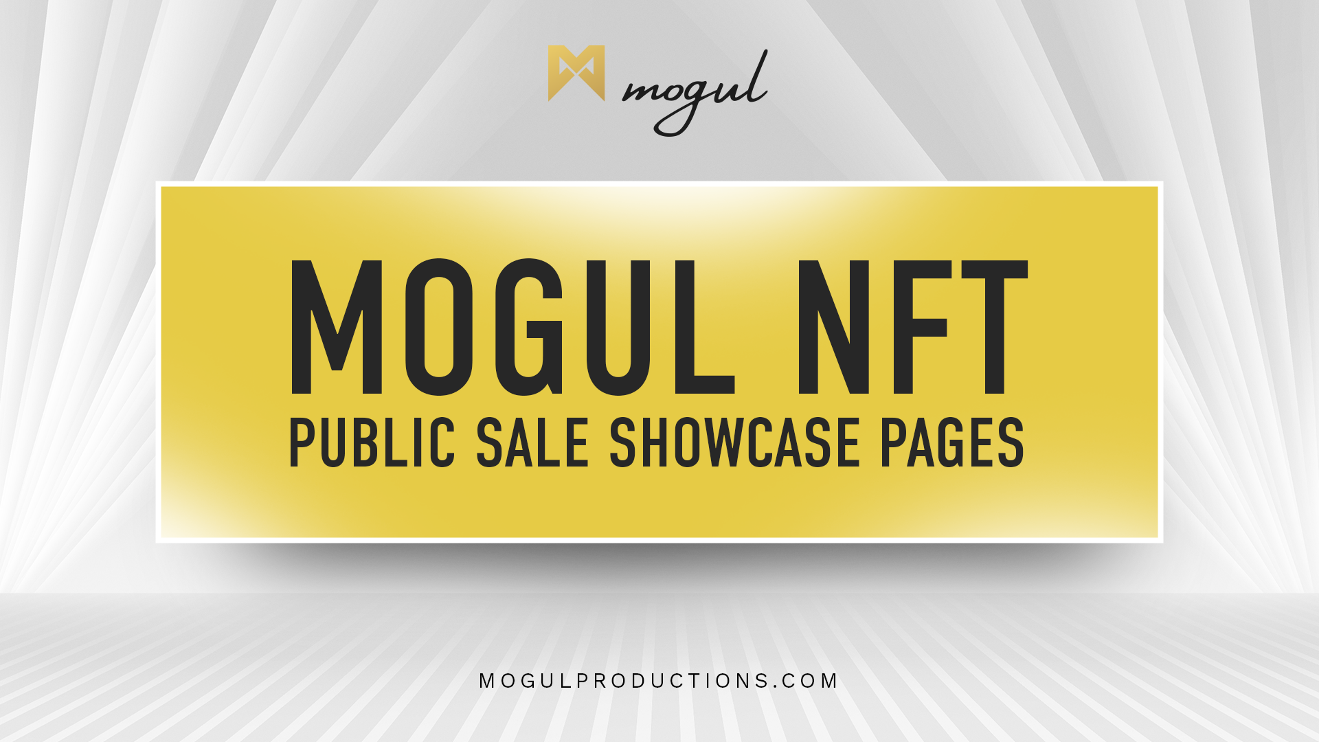 Mogul NFT  Public Sale Showcase Pages