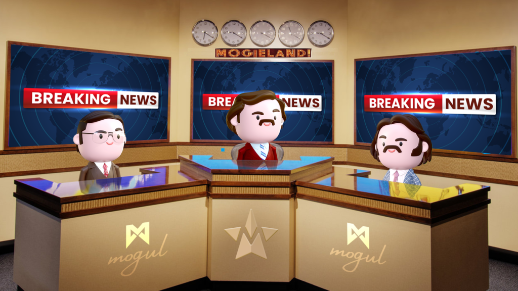 Mogies in Mogieland - News Anchors