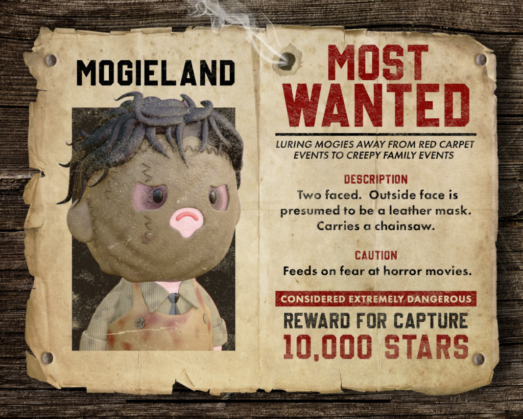 Mogies in Mogieland - Most Wanted - Mogies in Mogieland - Most Wanted - #1694 Leatherface